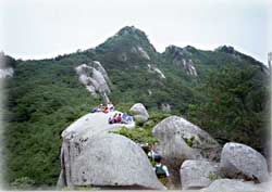 대야산 풍경