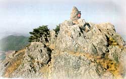 미륵산 풍경