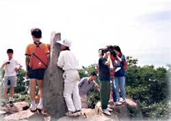 성인봉 풍경