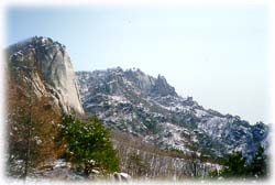 용화산 풍경