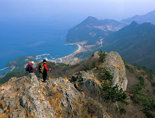 지리산(통영) 풍경