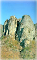 주왕산 풍경